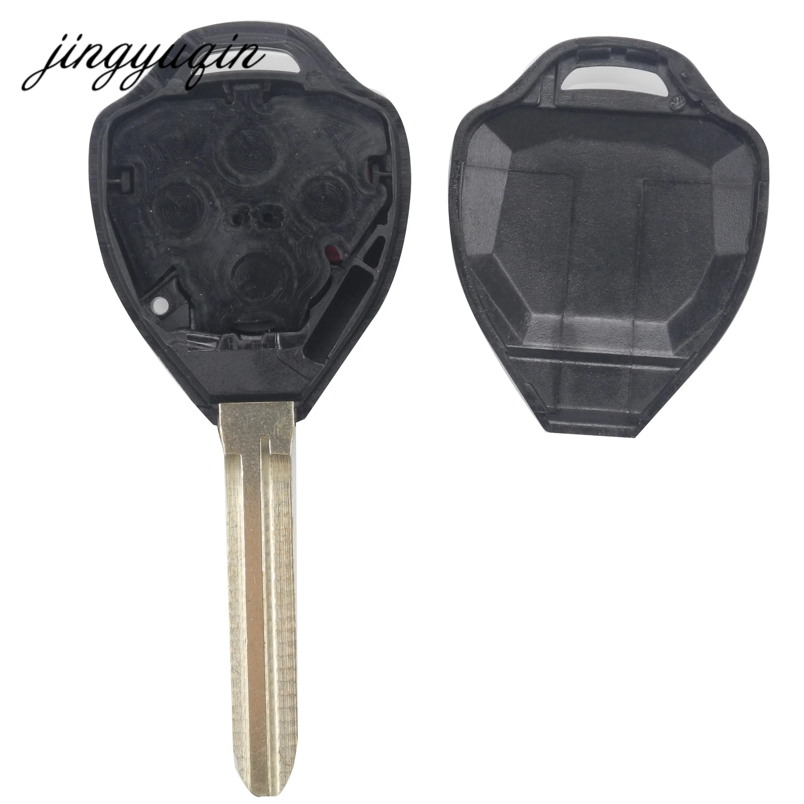 Jingyuqin 2/3/4 кнопки дистанционный ключ оболочка для Toyota Camry Avalon Corolla Matrix RAV4 Venza Yaris
