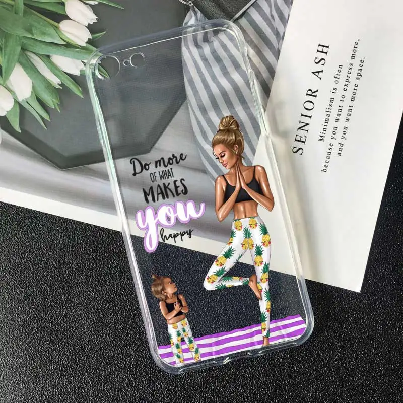 Модный милый чехол для телефона mama of girl boy Super mom baby для iphone XR 7 6 6s 8 Plus 5 5S X XS MAX, чехол из ТПУ для iphone 11 pro max - Цвет: tpu A848