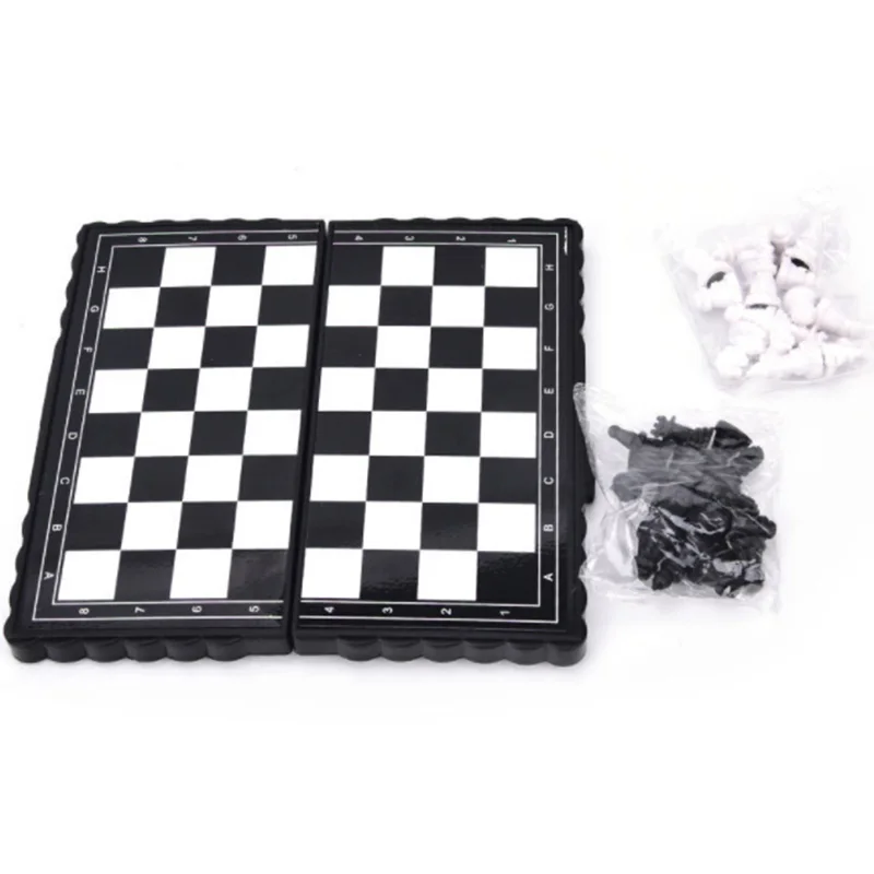 32 шт. портативный карманный дорожный Магнитный Шахматный набор мини складные