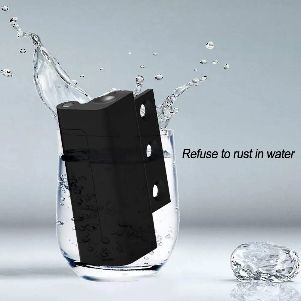 

LWZH Home Security Childproof Door Reinforcement Lock with 4 Screws Upgrade Stop Withstand 800 lbs for Inward Swinging Door