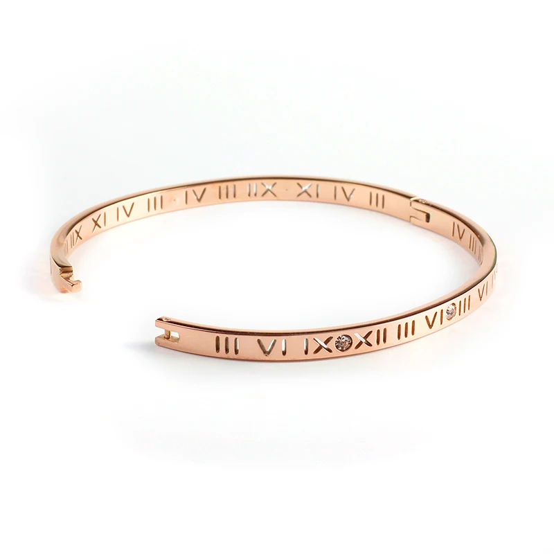 URSJEWELRY Элегантный браслет для Для женщин лучший подарок розовое золото Цвет