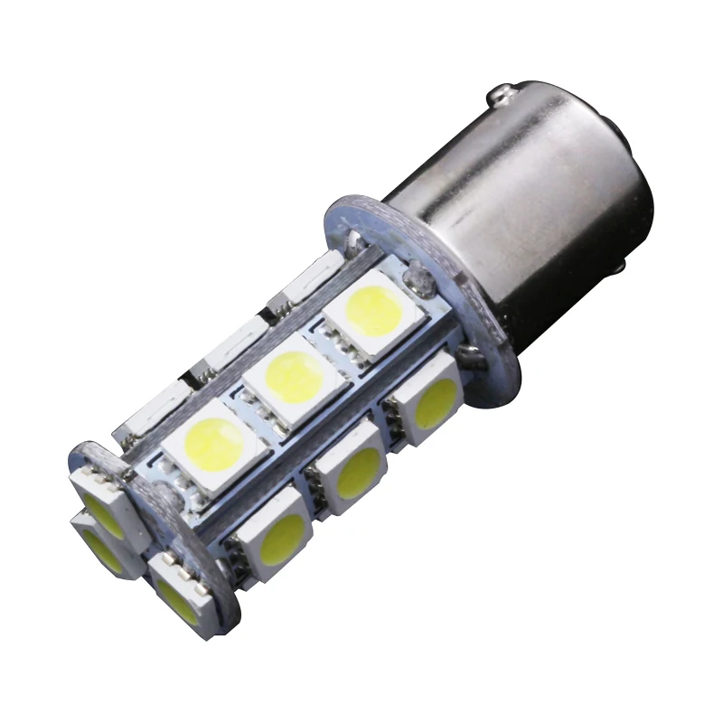 Светодиодный стоп сигнал для автомобиля 1x1156 18SMD 5050 BA15S светодиодный задний