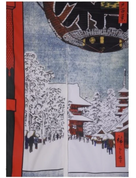 

(Customized Accept) Korea/Japan/China Sushi Restaurant Kitchen Hanging Doorway Cloth Curtain-Snow(85x140cm)