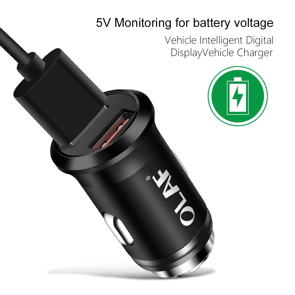 Автомобильное зарядное устройство OLAF Mini USB мобильный телефон планшет 2.4A быстрая