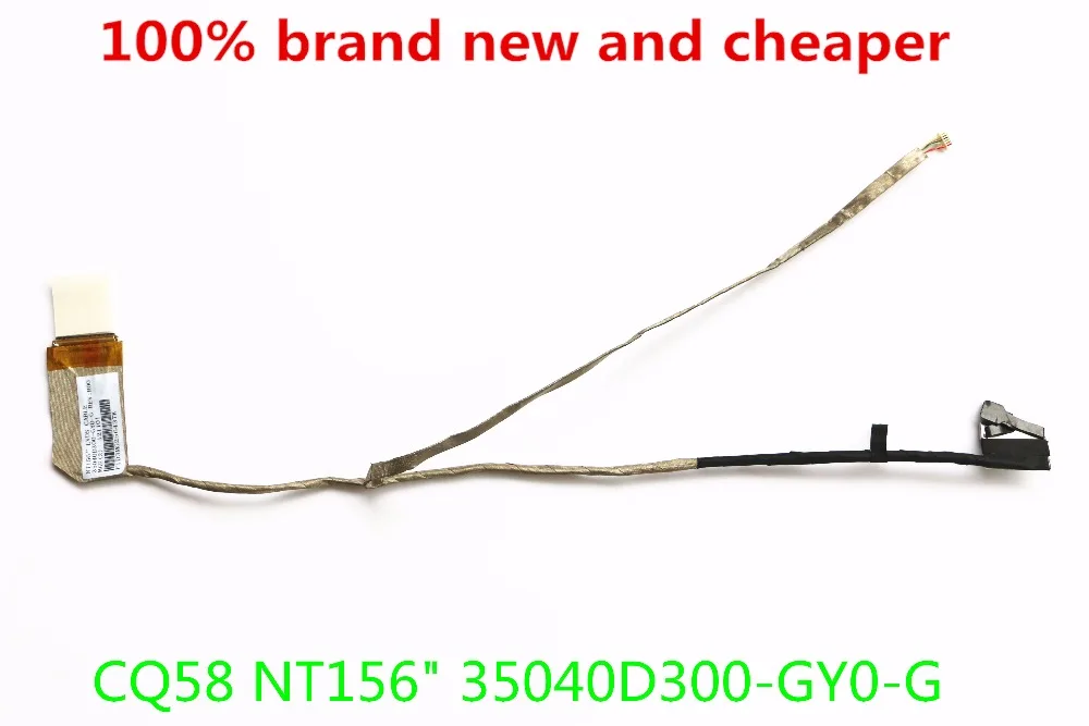 Новый NT156 &quot35040D300 GY0 G ЖК кабель для HP CQ58 650 655 35040D300 LCD LVDS кабель|cable mp4 sony walkman|cable modem