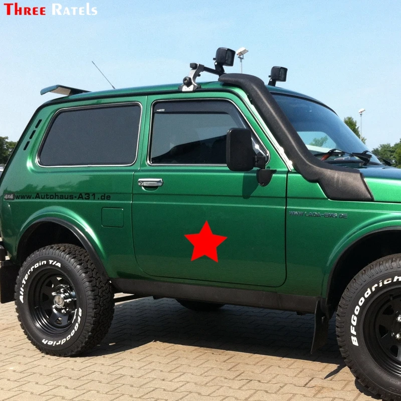 Three Ratels TZ-1228 15*15.8см 1-5 шт красная звезда на день победы виниловые наклейки авто