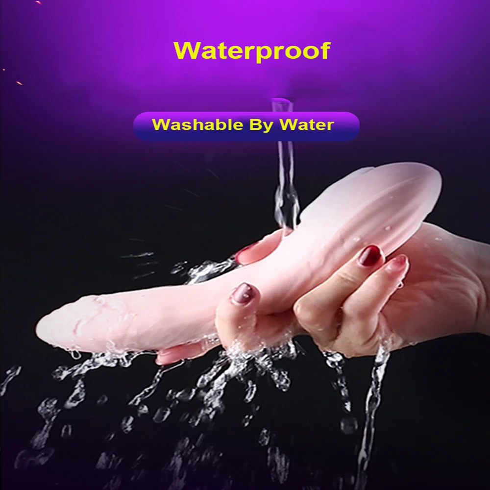 Adult Product Sex Toy Heating Dildo Vibrator Rechargeable Waterproof Thinner Wireless G Spot Clitoris | Красота и здоровье