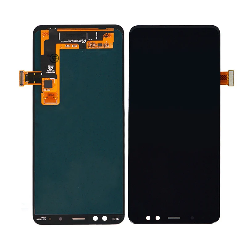 Оригинальный ЖК дисплей AMOLED для SAMSUNG Galaxy A8 2018 A530 A530F A530DS A730 A730F сенсорный