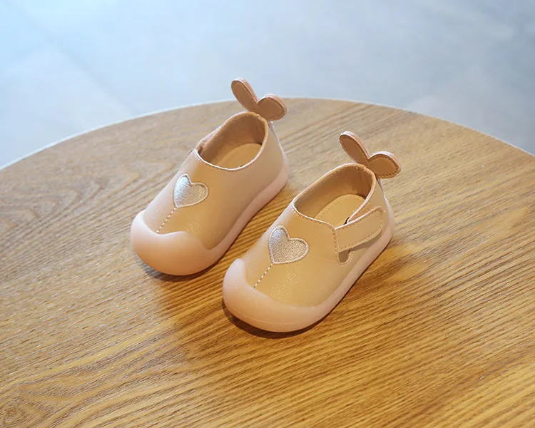 MXHY/очень мягкая обувь для маленьких девочек 1-3 лет, мягкая обувь для малышей, детская обувь для принцесс из искусственной кожи