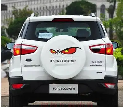 SIKALI SKL специальные модифицированные автомобильные задние запасные колеса персонализированные наклейки подходят для toyota RAV4 ford Ecosport honda CR-V - Название цвета: T19