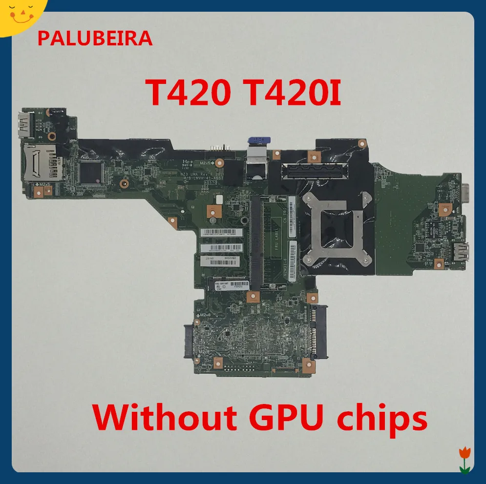 Материнская плата для ноутбука Lenovo T420 T420i FRU 04W2049 63Y1997 DDR3 100% тест ОК | Компьютеры и