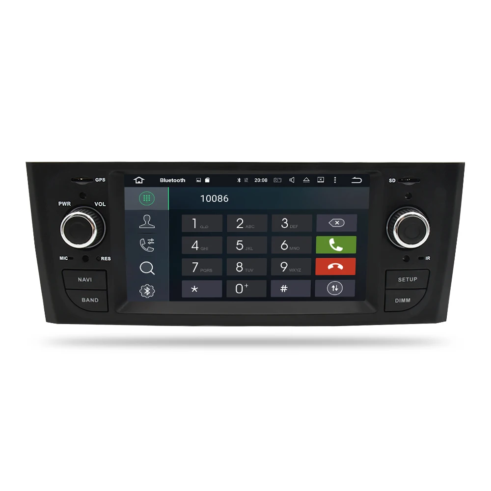 Android 9 0 2G RAM Авто ГЛОНАСС GPS навигация автомобильный DVD стерео головное устройство