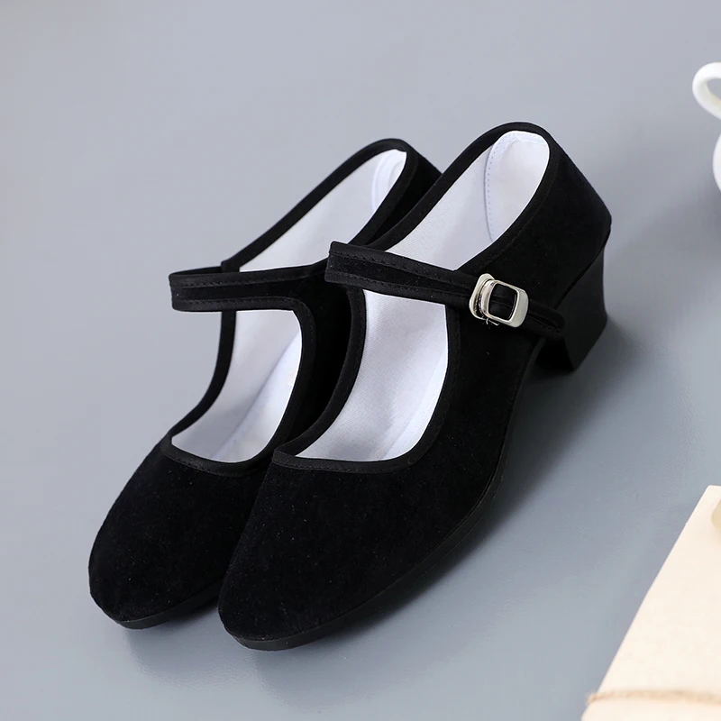 Cresfimix Zapatos De Mujer женская Милая Черная Тканевая обувь Повседневная Удобная балетки