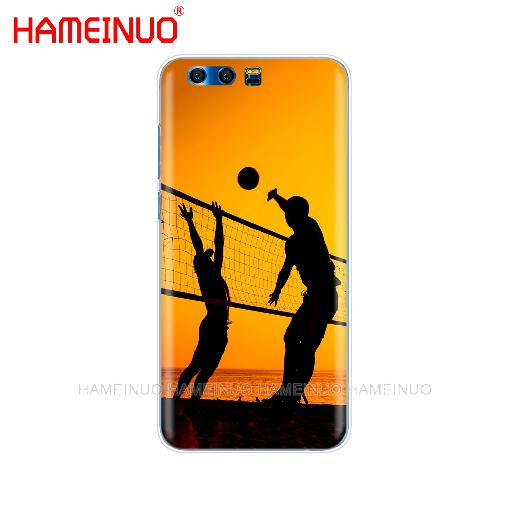 Чехол для телефона HAMEINUO Fire Volleyball sport с водяным покрытием Huawei Honor 10 V10 4A 5A 6A 7A 6C 6X 7X 8 9
