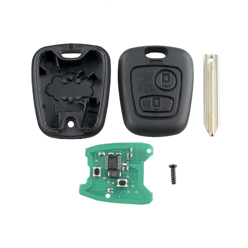 Dzanken 2 кнопки дистанционного ключа автомобиля 433 МГц ID46 7961 для CITROEN SAXO Picasso Xsara Berlingo