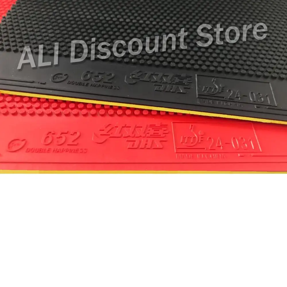 DHS 652 (Quick Attack / Spin) Short Pips-out Table Tennis (PingPong) Rubber With Sponge | Спорт и развлечения