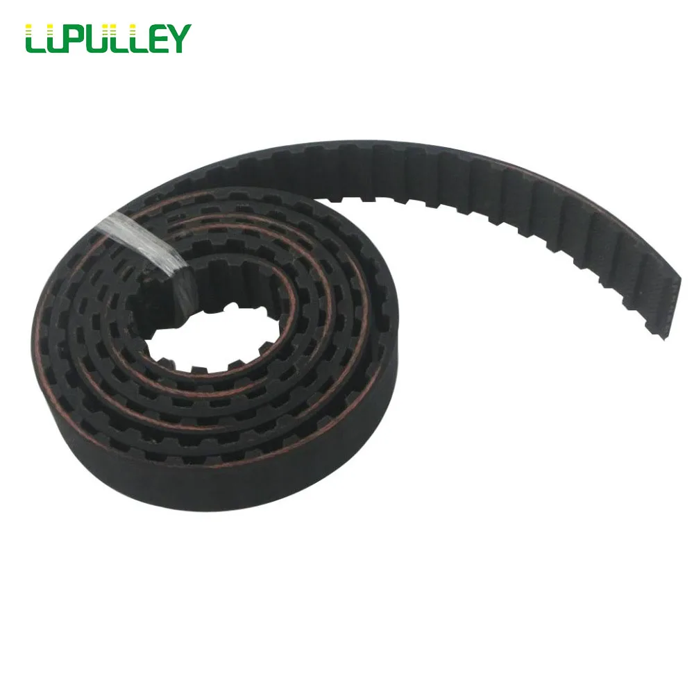 

LUPULLEY L Type Open Timing Belt 1M/2M/3M/4M/5M/6M/7M/8M/9M/10M Pitch Length L-20mm Width Black Open Timing Belt