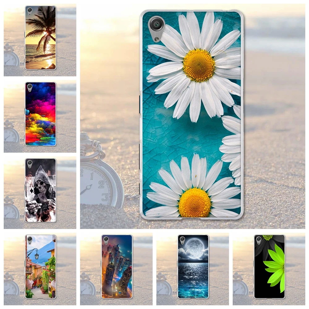 Мягкий чехол для мобильного телефона SONY Xperia X F5121 двойной F5122 5 0 дюймов Чехол Чехлы