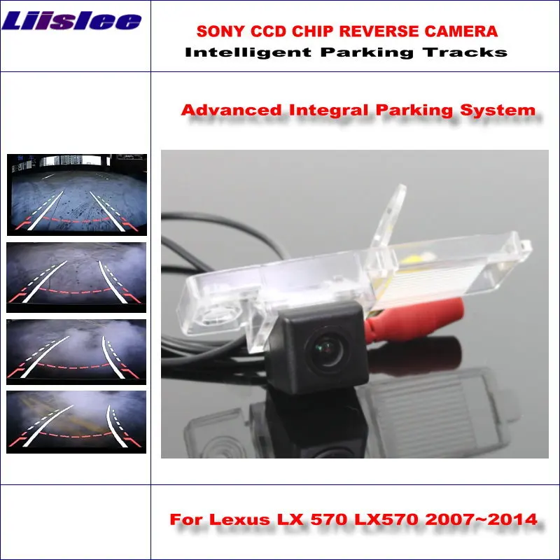 HD SONY Автомобильная задняя камера для Lexus LX 570 LX570 2007 ~ 2014 интеллектуальная