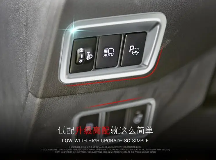 2 шт. хромированные накладки на передние фары автомобиля для TOYOTA C HR