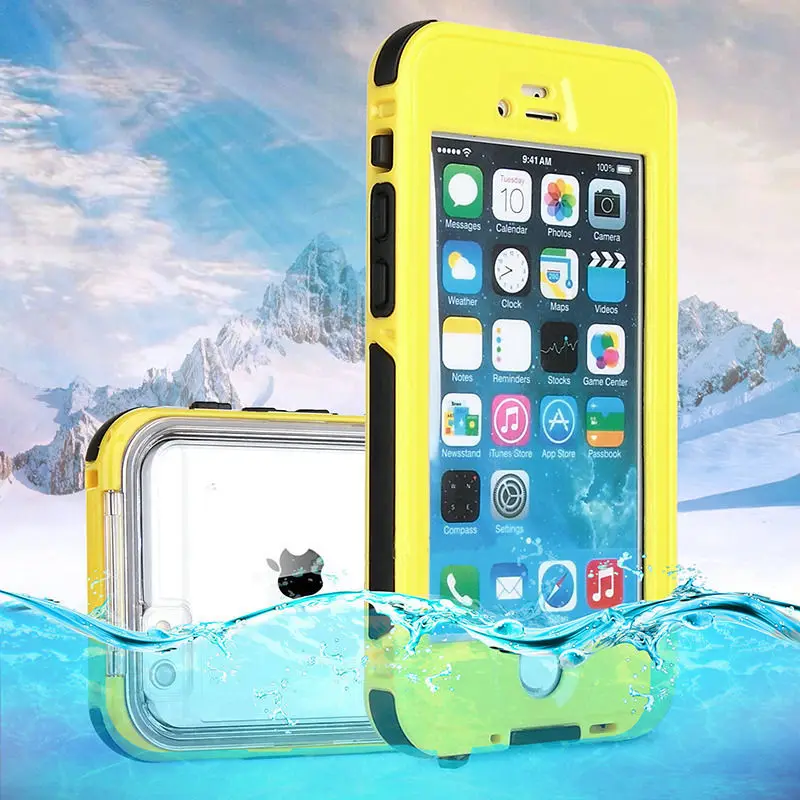 Водонепроницаемый snowproof противоударный призма защитный полный Чехол для iPhone 6 6S 7