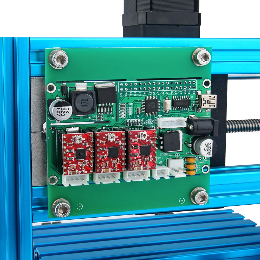 Гравировальный станок ER11 фрезерный с ЧПУ мини гравер DIY GRBL 1610|Фрезы по дереву| |