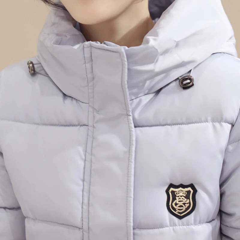 Новинка 2017 женская зимняя куртка Новое поступление повседневное теплое женское