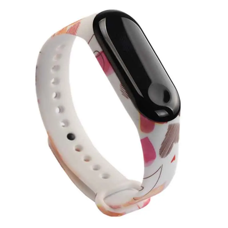 Цветной браслет Correa mi Band 3 4 для Xiao mi band mi 3 Pulseira Band, умный фитнес-трекер mi Store, спортивный ремешок для часов - Цвет: N