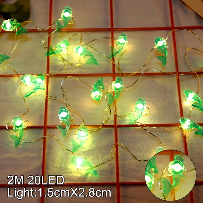 String light 9 1,5 м 10 Светодиодная лампа для воды и масла, винтажная гирлянда, Сказочная гирлянда для свадьбы, сада, подвесная гирлянда, новинка, праздничный декор, питание от батареи - Цвет: String light 9