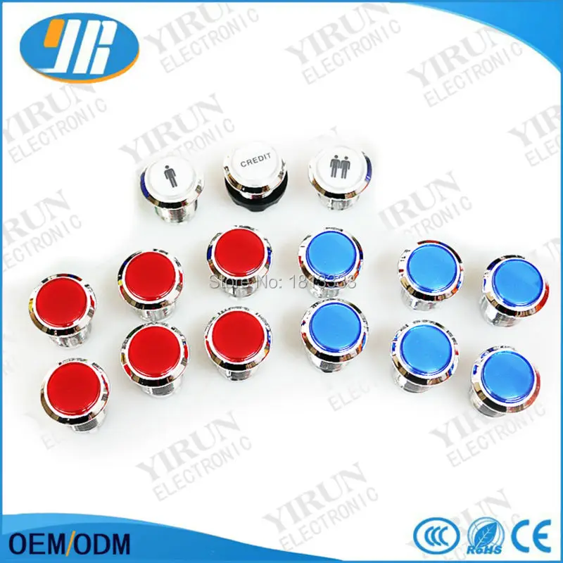 JAMMA пряди комплект для 15 Светодиодный светильник с подсветкой кнопка