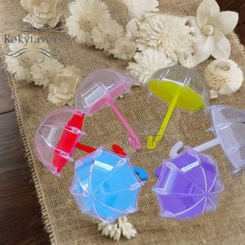 12 шт. коробочки с зонтиками Let it Rain|Подарочные сумки и упаковка| |