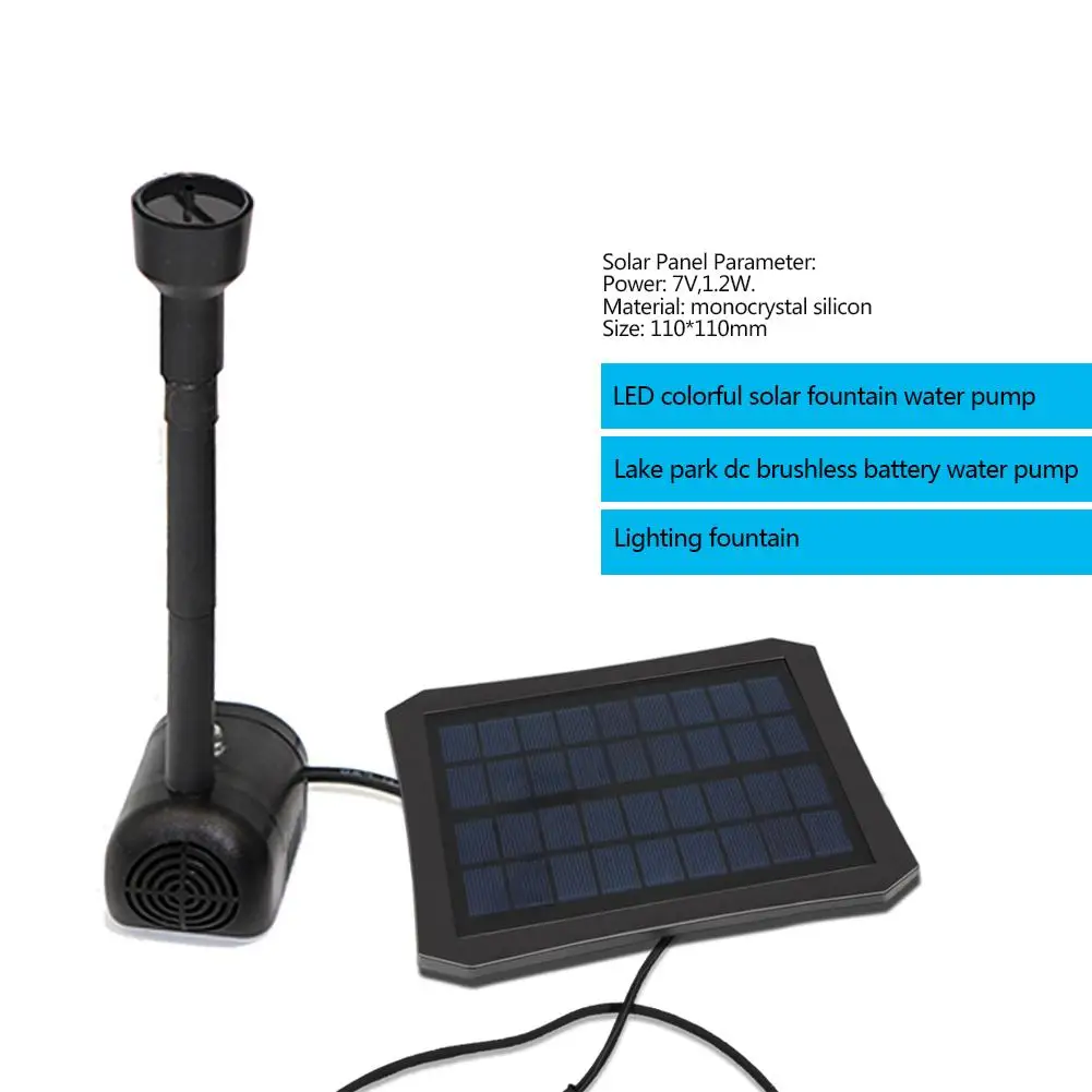 Фонтан высокого качества насос солнечной панели воды комплект питания бассейн