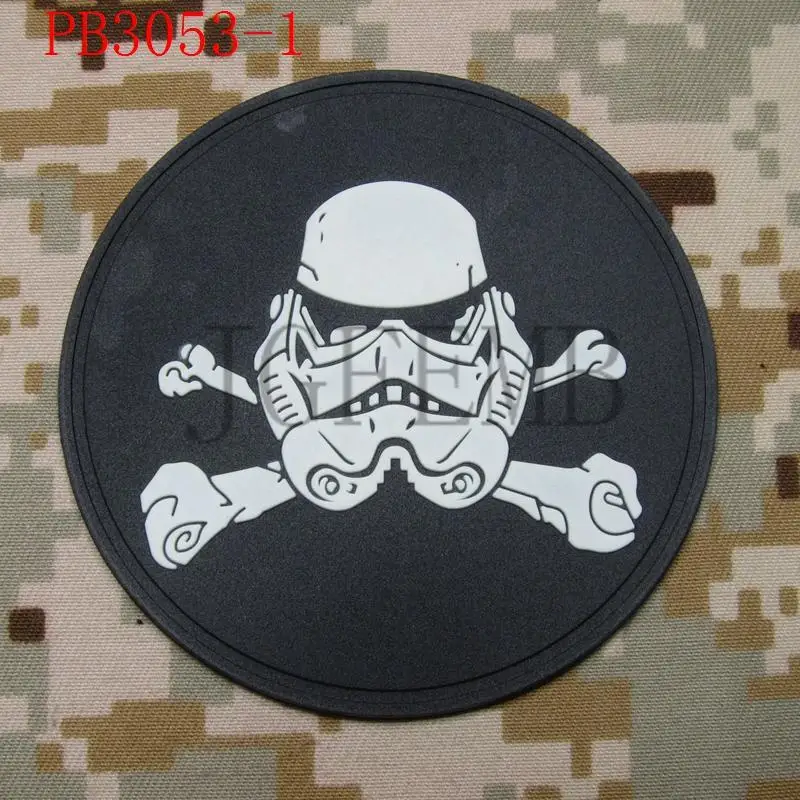 501st штурмовик легион скелет истребитель логотип тактический моральный дух 3D пвх