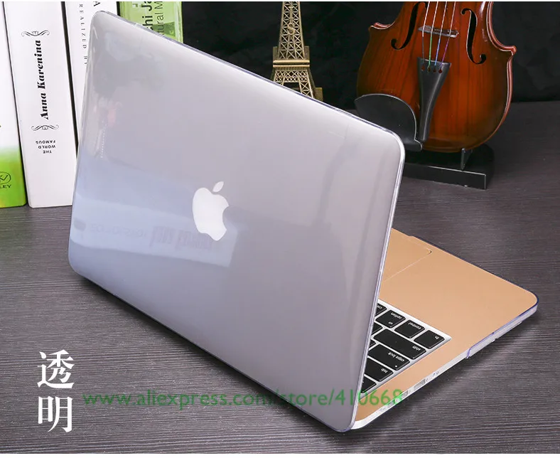 Чехол 3 в 1 для MacBook 11 12 13 15 Retina прозрачный чехол ноутбука Apple Air 6 дюйма новый Pro Touch Bar