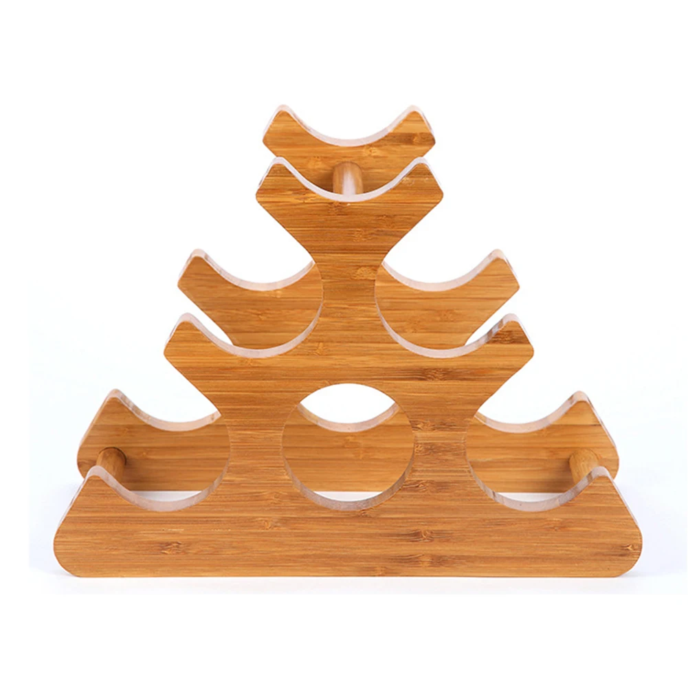 Винный Стеллаж Деревянный кухонный Органайзер держатель столешницы домашний