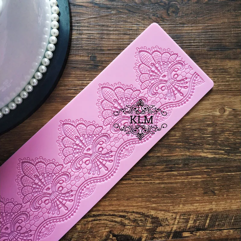 

Европейская тисненая силиконовая форма для кружев Шоколадные инструменты для тортов кондитерские изделия кружевная форма KLM-C0011