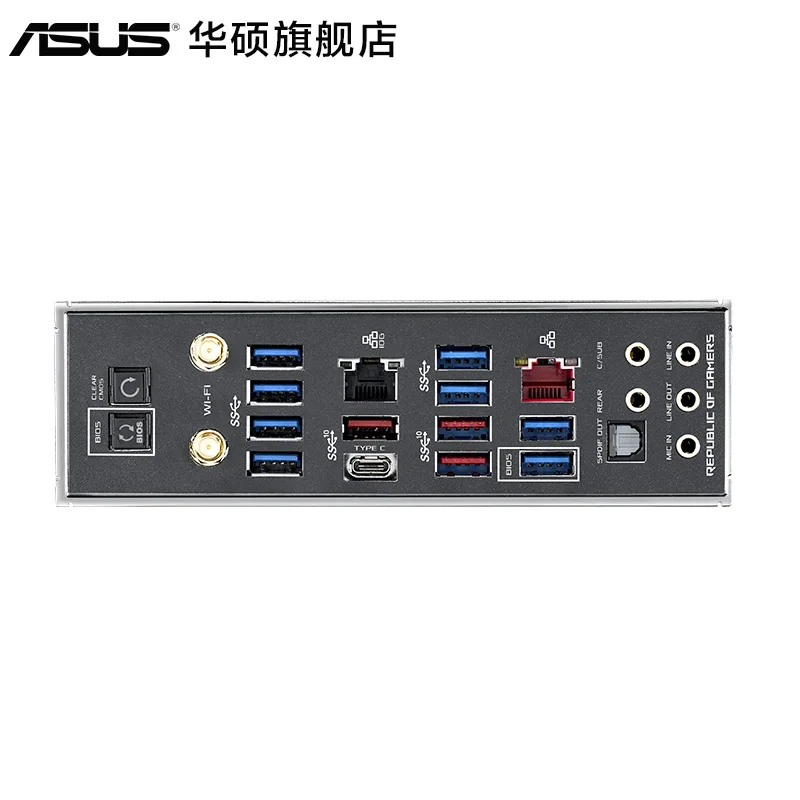 Оригинальная материнская плата Asus ROG Zenith Extreme AMD xкуr/TR4 DDR4 128 ГБ PCI E 3 0 USB3.1 M.2 DIMM.2 RAID ATX