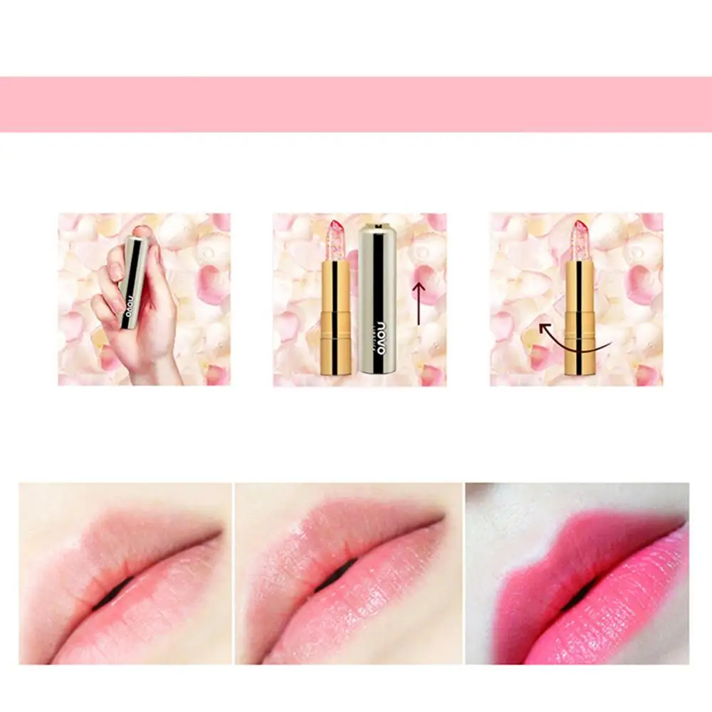 Желе Помада Макияж Магия изменение температуры цвет губная помада корейский