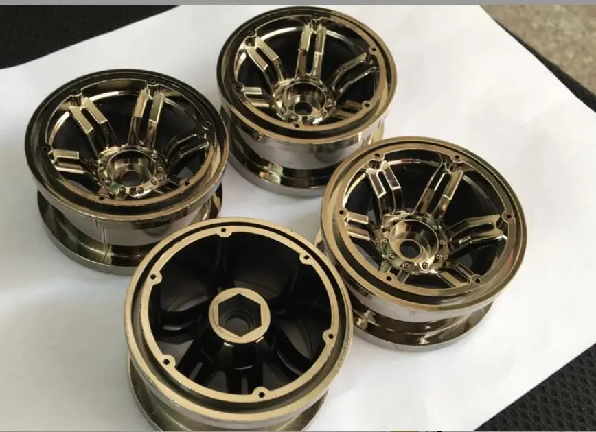 100% осевые 2 Гусеничные Шины нейлоновые колеса beadlock для 1/10 RC Rock Crawler Axial SCX10 Wraith 4