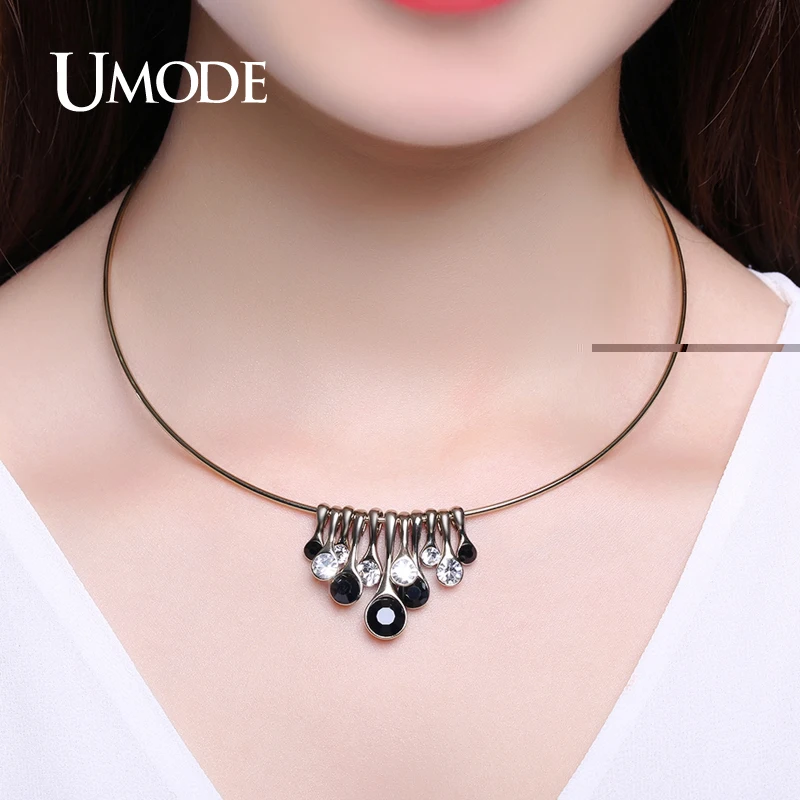 UMODE, колье на удачу, милые Подвески, ожерелье, колье с кругами, ожерелье с этикой, Трендовое женское ювелирное изделие, подарки на день рождения, Boho UN0234B