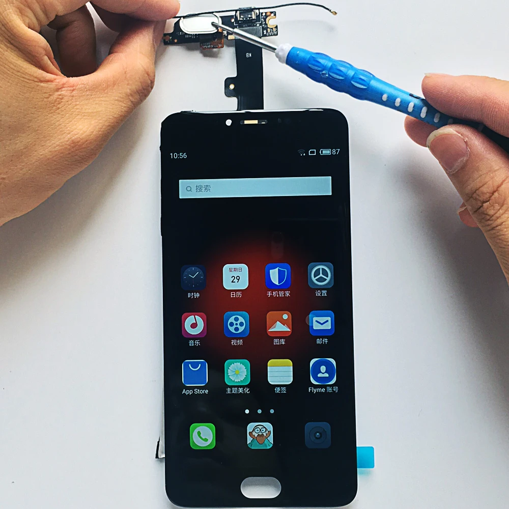 Высококачественная новая Замена кнопки домой для сотового телефона Meizu M3 Note L681H и