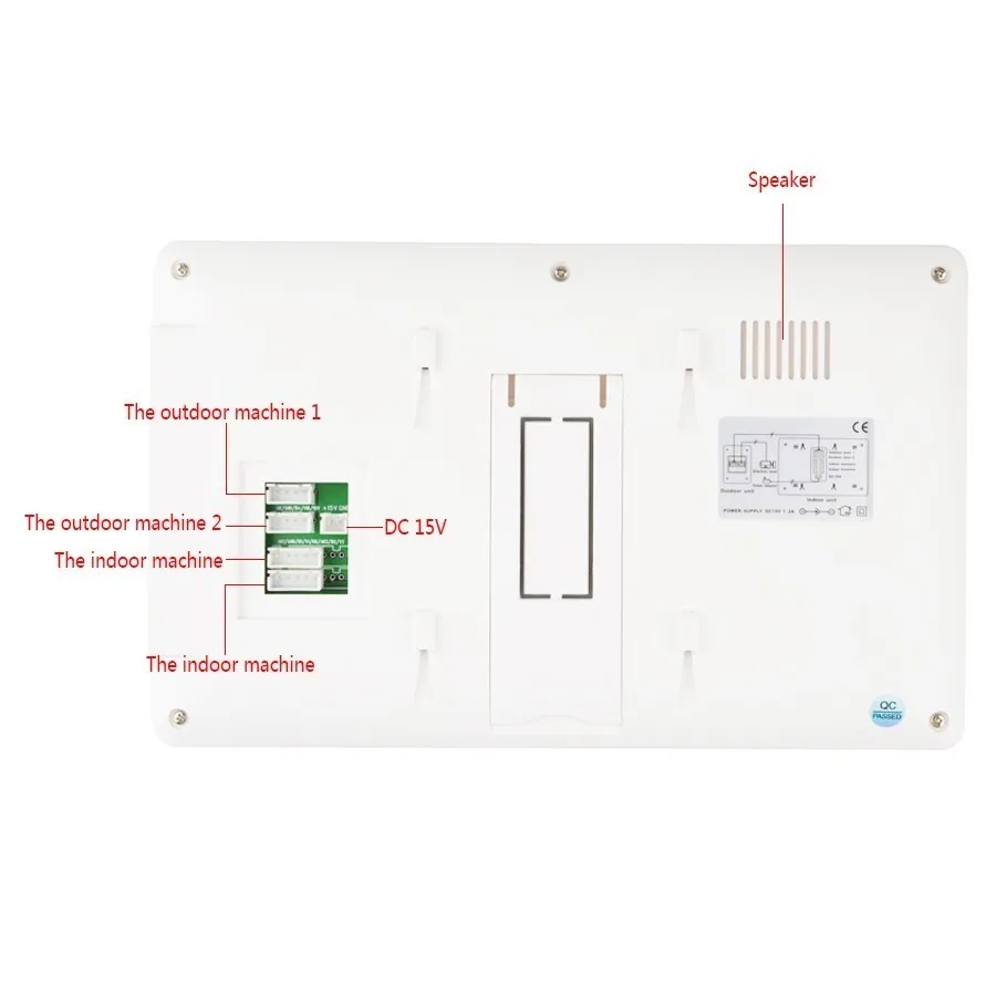 JERUAN Apartment 9 inch Touch key LCD Video Door Phone Doorbell Intercom System Kit HD RFID Access Camera For 10 Households |