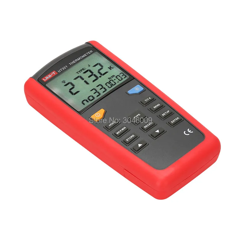 _ UT321 контактный термометр цифровой хранилище данных USB передача автоматическое