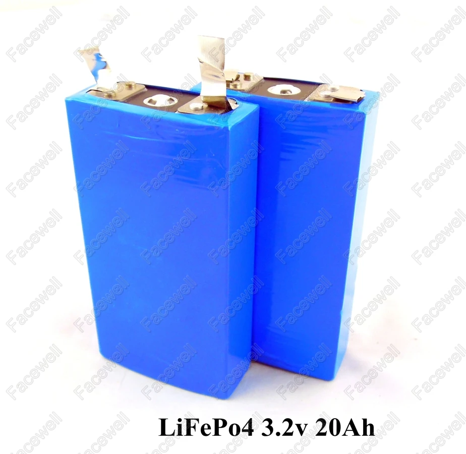 4 шт Рекламная цена! LiFepo4 20Ah 3 2 V cell High drain 100A для батареи 12v 20ah diy Мотоцикл