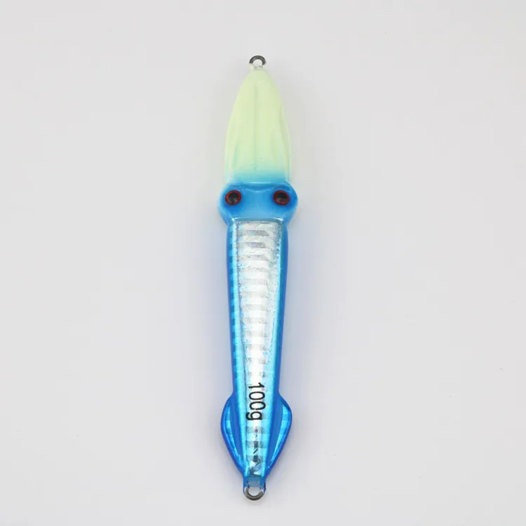 6 шт./лот приманка для Глубоководной Рыбалки свинцовая рыболовная джиг 100 г