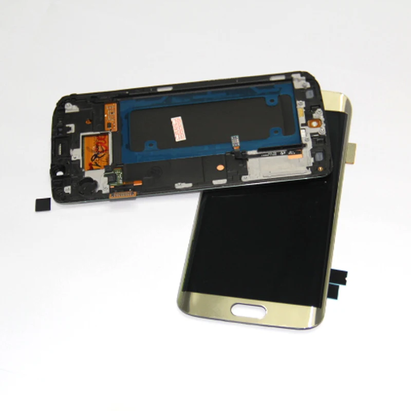 Для SAMSUNG S6 Edge LCD для Samsung Galaxy G925 G925F SM-G925F дисплей кодирующий преобразователь