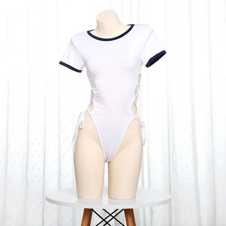 Прозрачное Сетчатое боди на бретельках сексуальное нижнее белье бикини для