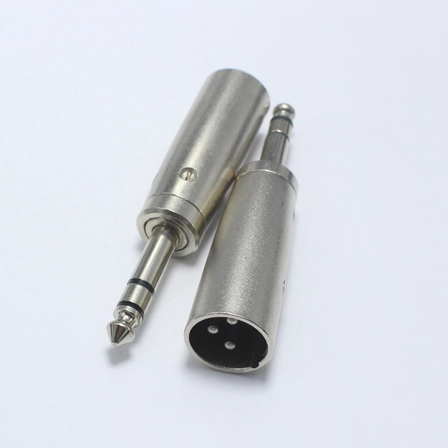 EClyxun 1 шт. высокое качество 3Pin XLR штекер 1/4 &quot6 35 мм стерео для аудио кабеля DJ