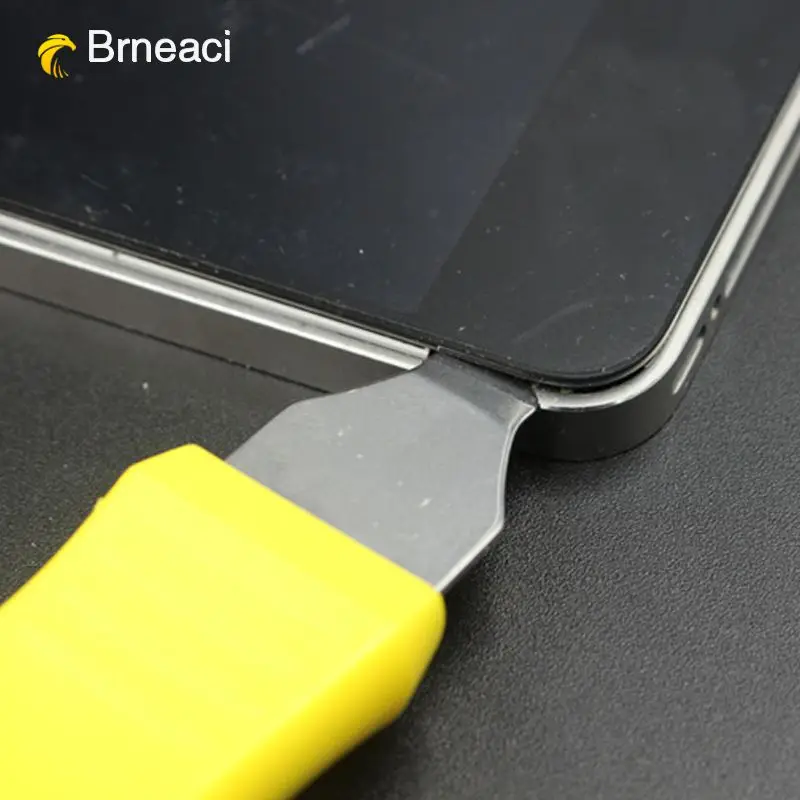 Brneaci 2 in 1 LCD Screen Opening Tools Stainless Steel Pry Blade With Plastic Handle for iphone Repair Tool Инструменты