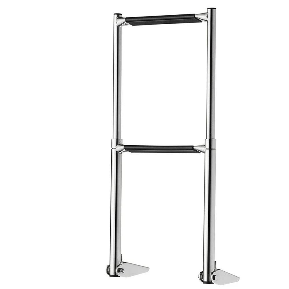 2 шаг нержавеющая сталь Морская Лодка телескопическая лестница плавать над